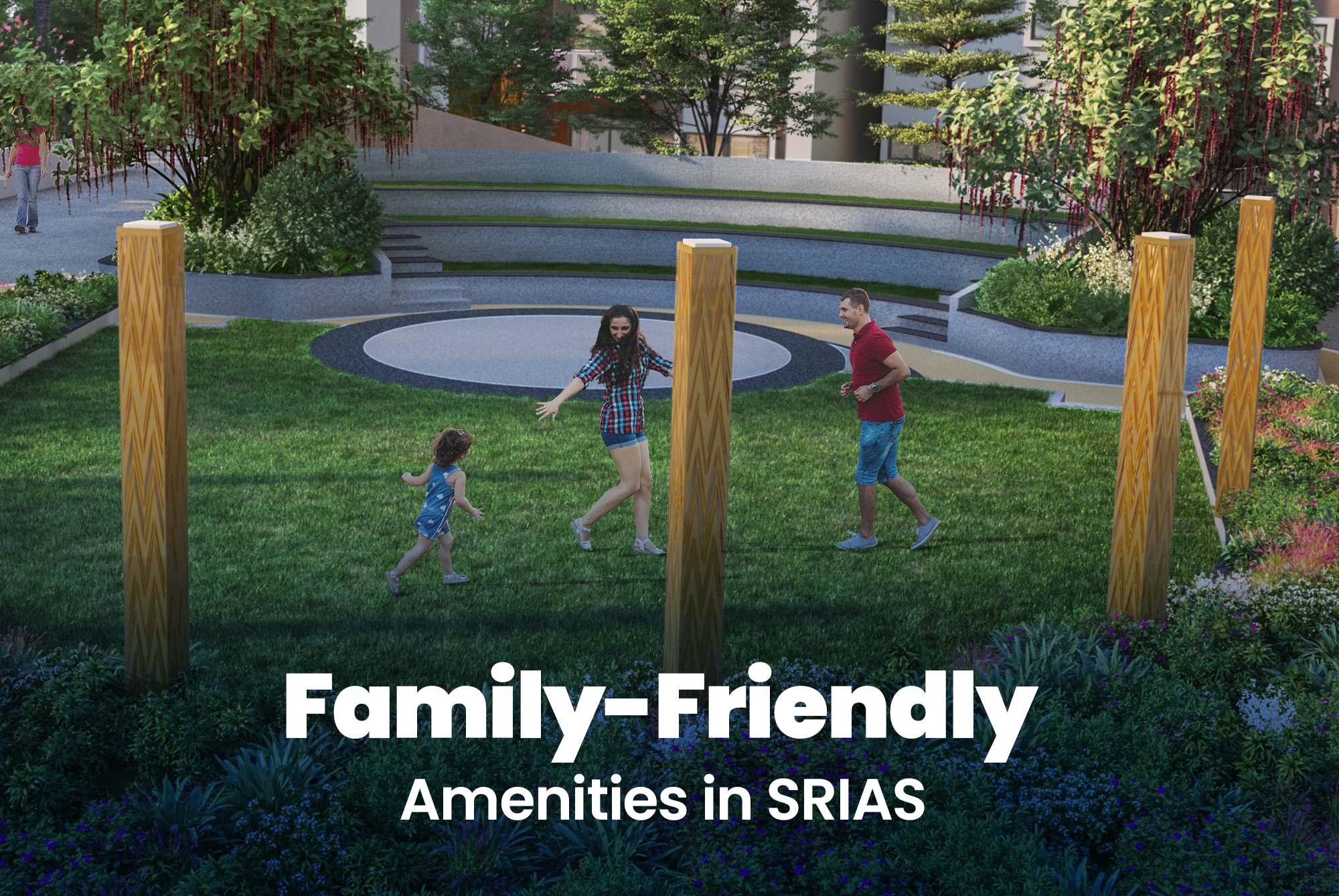 family- friendly amenities in srias